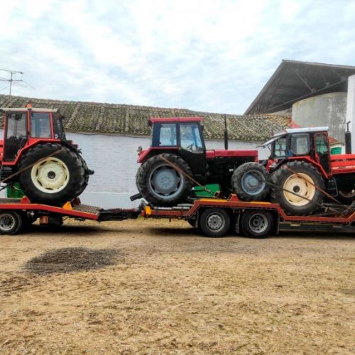 Transporte de maquinaria agrícola en Valladolid