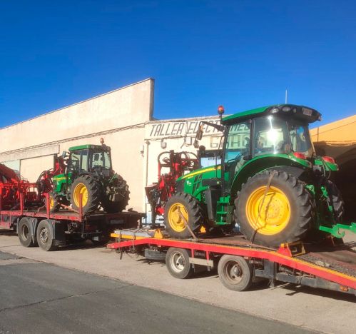 Carga de mercancías en Valladolid