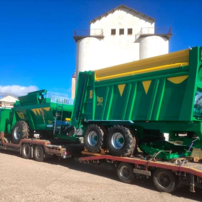 Transporte de mercancía pesada en Valladolid