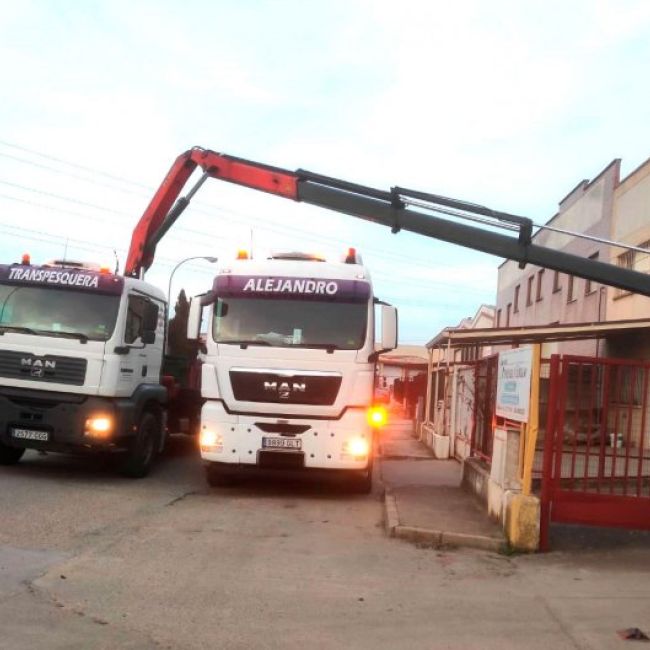 Transporte con grúa en Valladolid